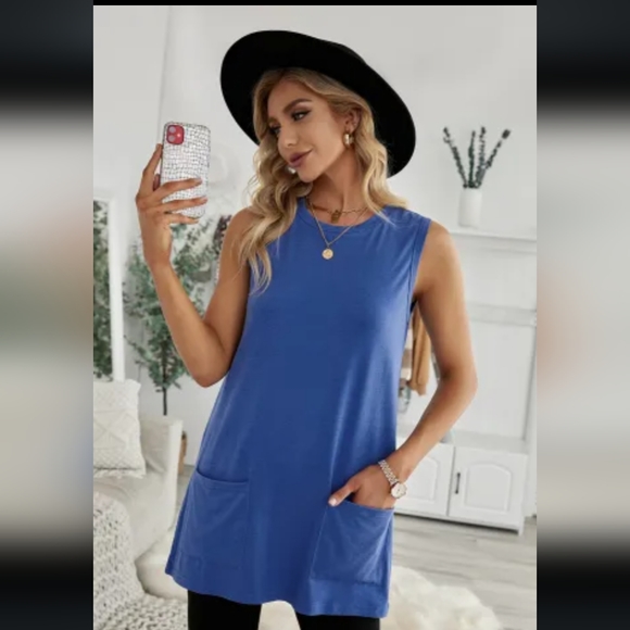 π₯New long tank with pockets - Picture 2 of 16